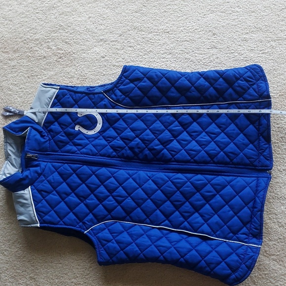 NFL Team Apparel Women's Indianapolis Colts Puffer Vest L - Picture 8 of 9